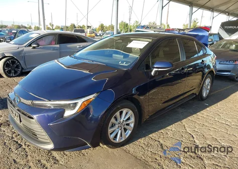 2024 Toyota Corolla Hybrid Le from USA, damaged, VIN JTDBCMFE9RJ019440